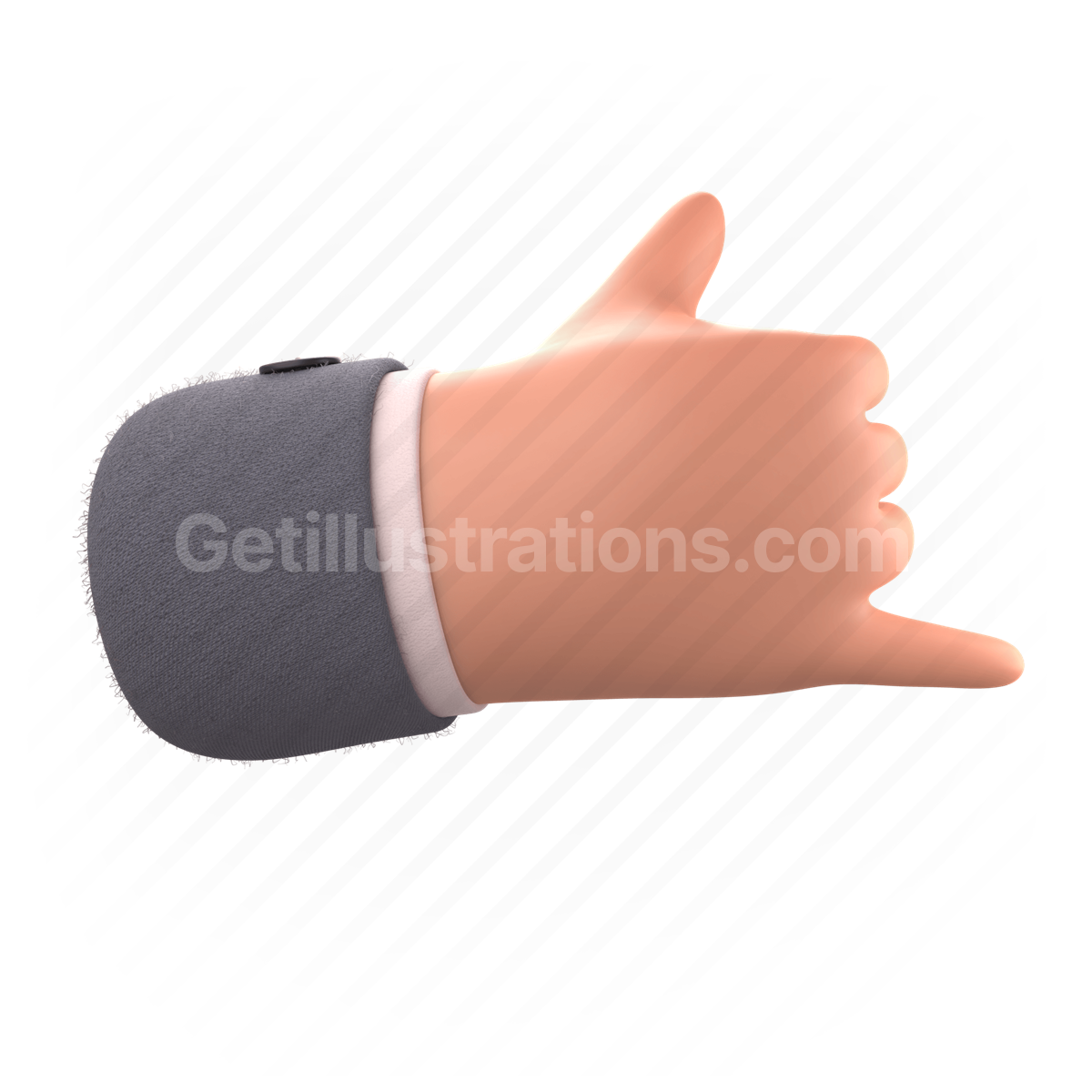 hand gestures, hand, gesture, emoticon, emoji,  finger, fingers, hang loose, greeting, suit, light